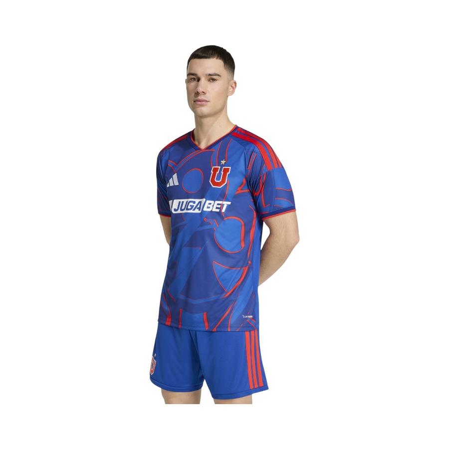 Camiseta Hombre Adidas U de Chile Local 2026 Azul