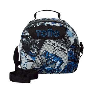 Lonchera De Colegio Totto Borrador 6.27 Litros Azul/Gris