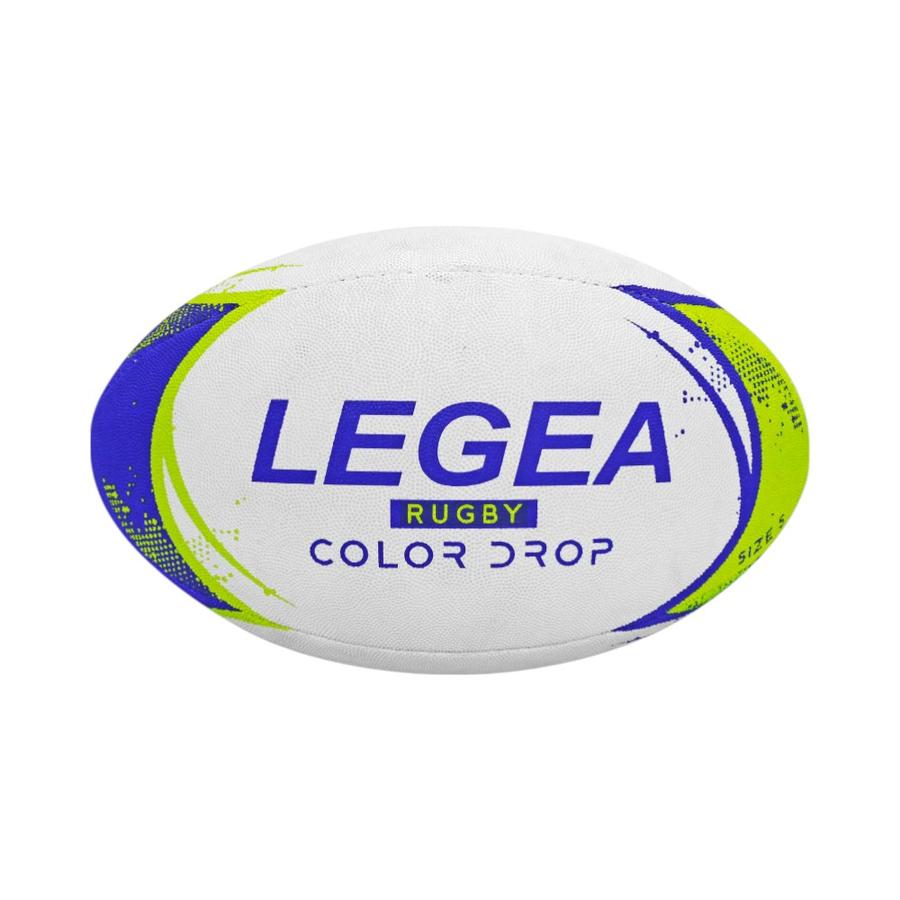 Balón Rugbv Legea Color Drop T5 Blanco/Verde