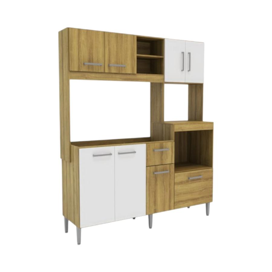 Kit Cocina Jasmine 186 cm Honey White