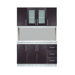 Mueble San Sebastian 4 Puertas Palermo Chocolate