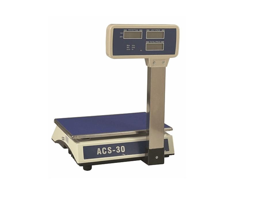 Balanza Electronica 30 Kg. Visor Lateral