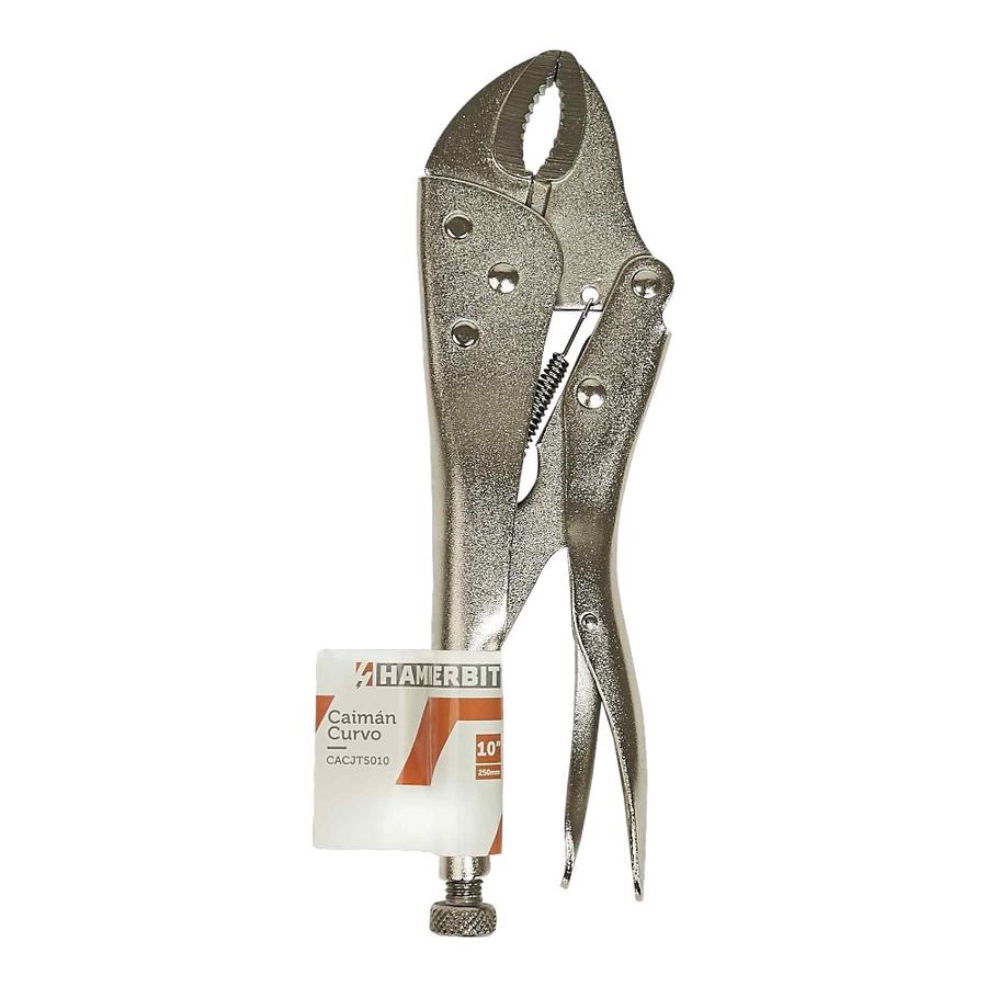 Caiman Curvo 10"" Hammerbit Plateado