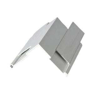 Perfil Esquinero Exterior Revestimiento Metalico Blanco
