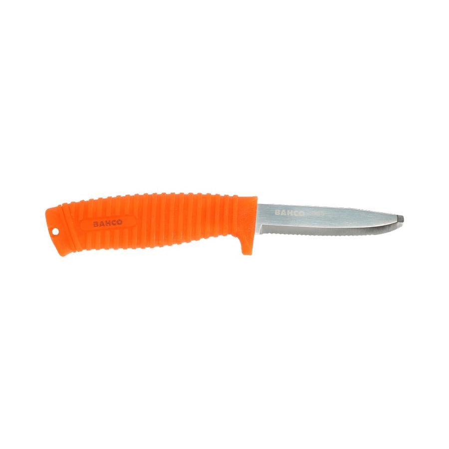 Cuchillo Rescate Mango Fluorescente Bahco Naranjo
