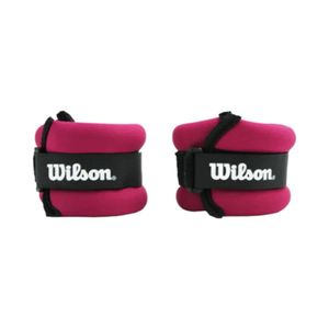 Par Peso Muñeca Tobillo Wilson 1 Libra Fucsia