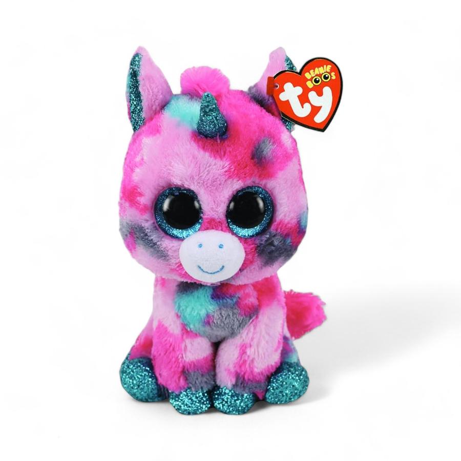 Peluche TY Beanie Boos Regular Gumball Unicornio Rosado