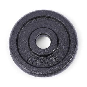 Disco Pre Olimpico Muuk Fierro 1.25 Kg Negro