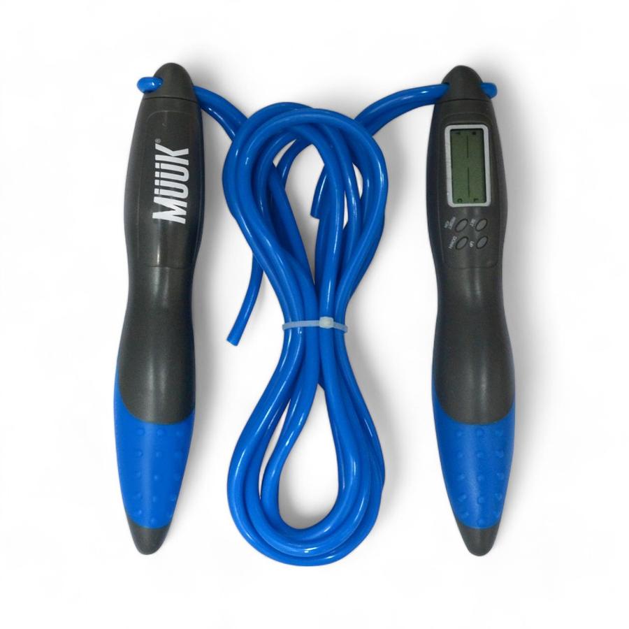Cuerda Para Saltar Muuk Con Contador Digital Azul