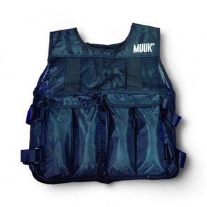Chaleco Con Peso Muuk 10 Kg Negro
