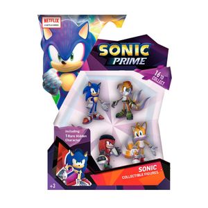 Pack 5 Figuras Sonic De 7 Cm
