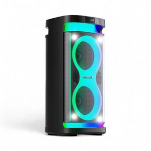 Parlante Karaoke Portatil Aiwa Aw Poh 4 Bluetooth Negro