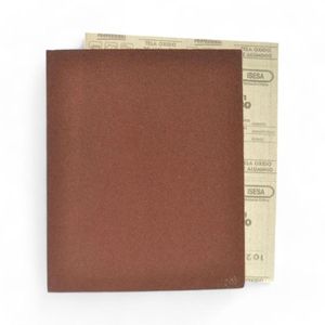 Pliego Lija Isesa Tela Oxido De Aluminio Grano 80