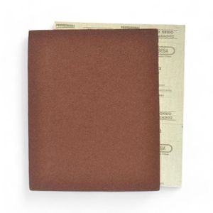 Pliego Lija Isesa Tela Oxido De Aluminio Grano 60