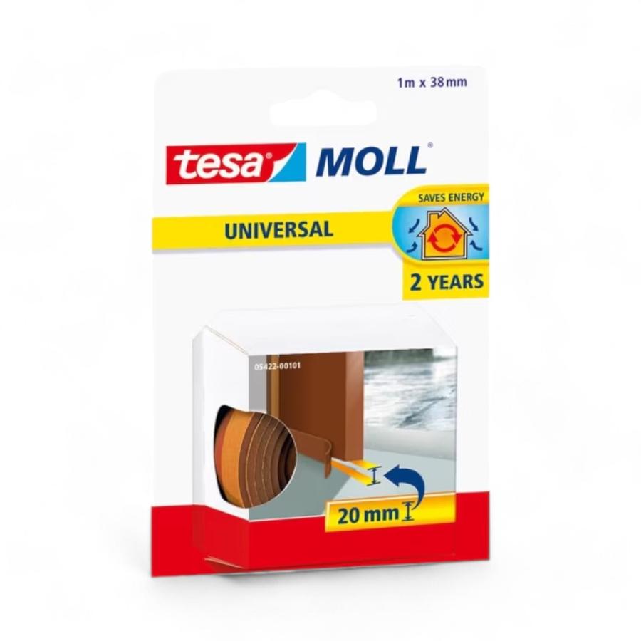 Cinta Selladora Tesamoll Universal 1 Metro 38 Mm Café