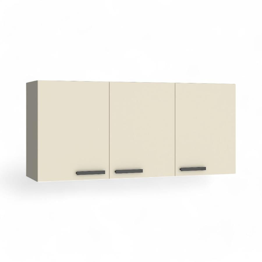 Módulo Alto Cocina Baum 3 Puertas Gris/Champagne