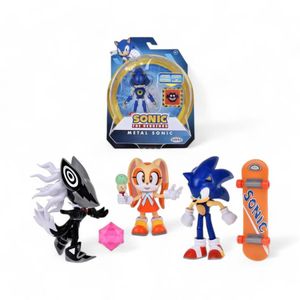 Figura Coleccionable Sonic Con Accesorios Incluidos 10 Cm