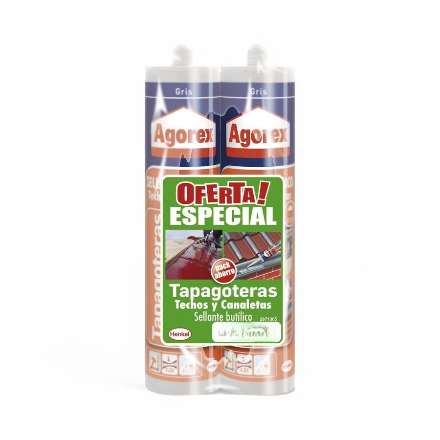 Pack 2 Tapagoteras Techos y Canaletas 440 Gr