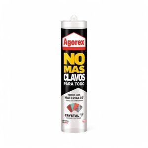 Adhesivo Agorex No Mas Clavos Para Todo Crystal 290 Ml