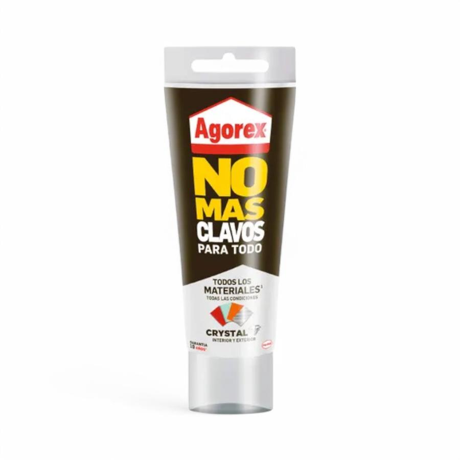 Adhesivo Agorex No Mas Clavos Para Todo Crystal Pomo 90 Ml