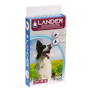 Pipeta Antiparasitaria Para Perros 10-25 kg Lander 2,5 ml