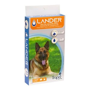 Pipeta Antiparasitaria Para Perros 25-40 kg Lander 4 ml