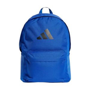 Mochila Deportiva Adidas Classic 3 Bar Logo Negro/Azul