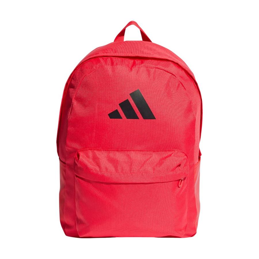 Mochila Deportiva Adidas Classic 3 Bar Logo Rojo