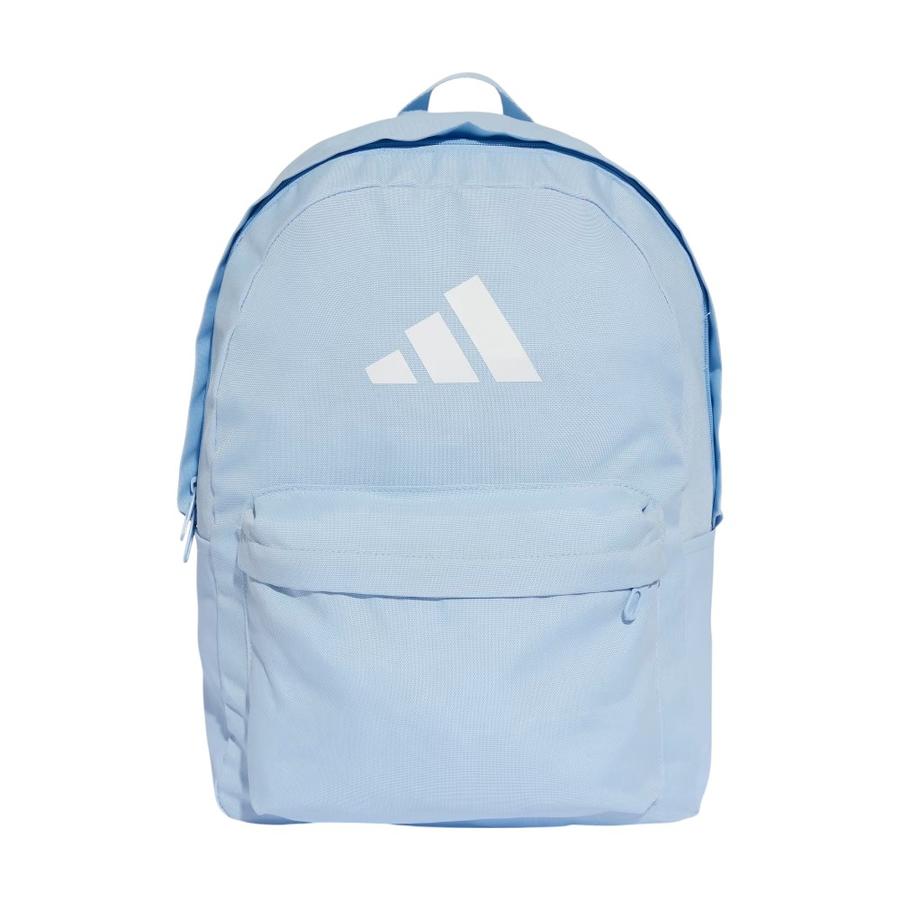 Mochila Deportiva Adidas Classic 3 Bar Logo Celeste