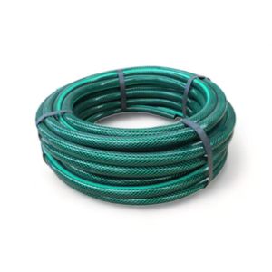 Manguera De Riego Heliflex 1/2" Malla+Kit Verde 20 Metros