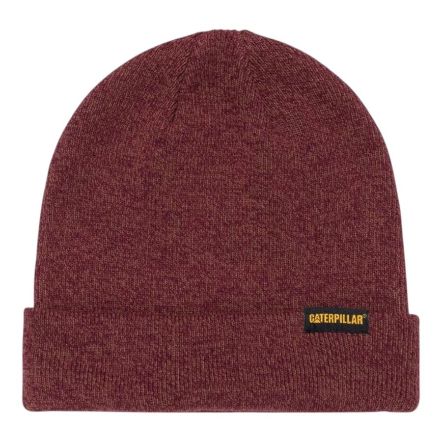 Gorro Caterpillar Logo Bordado Ajustable Clásico Café