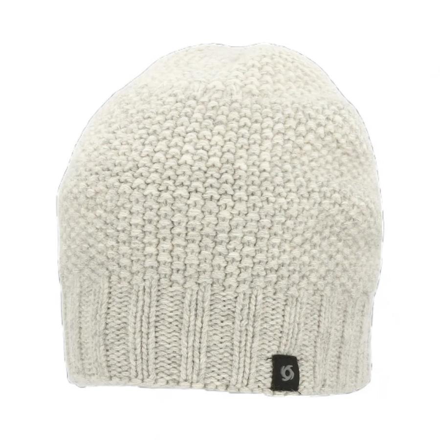 Gorro Beanie Chacao Unisex Tejido Casual Ajustado Blanco