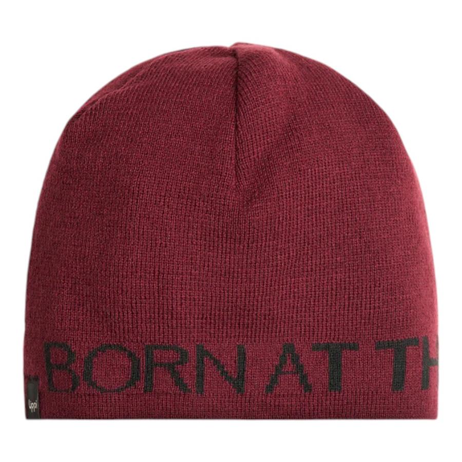 Gorro Snowy Beanie Unisex Lippi Tejido Térmico Burdeo