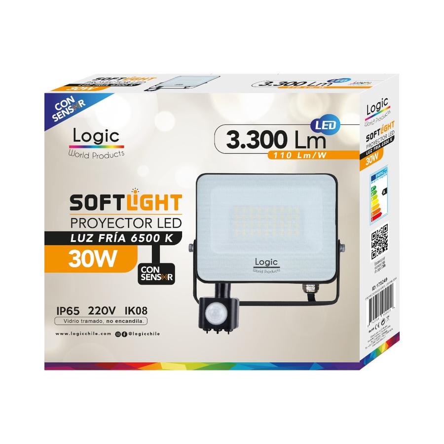 Proyector LED Wellmax SoftLight Luz Fría 6500K 30W