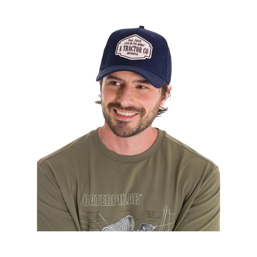 Jockey Hombre Cat 5-Panel A Tractor CO Azul