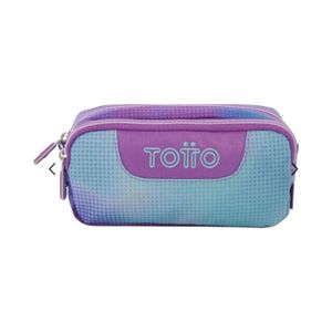 Estuche Totto Multiuso Glitter Verde