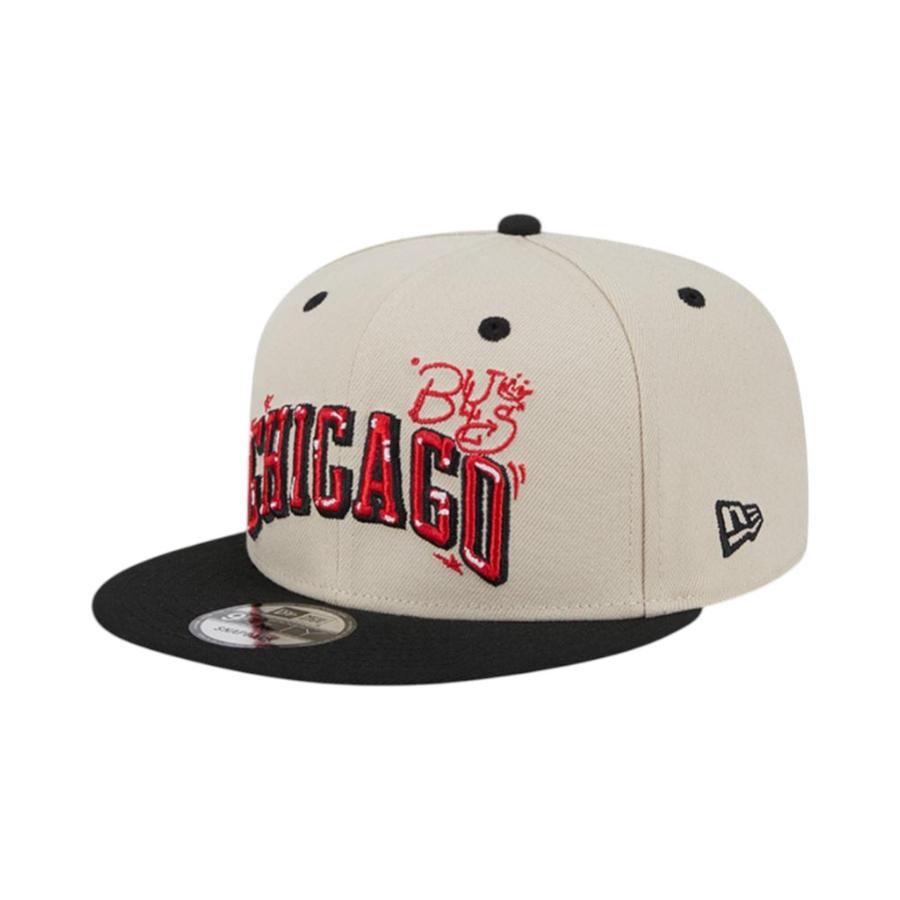 Gorra Unisex New Era 9Fifty NBA Chicago Bulls Beige