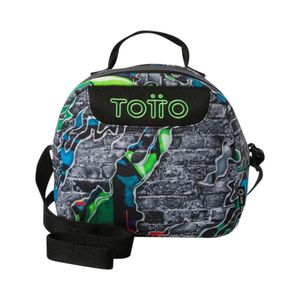 Lonchera Térmica Hombre Totto Borrador Gris