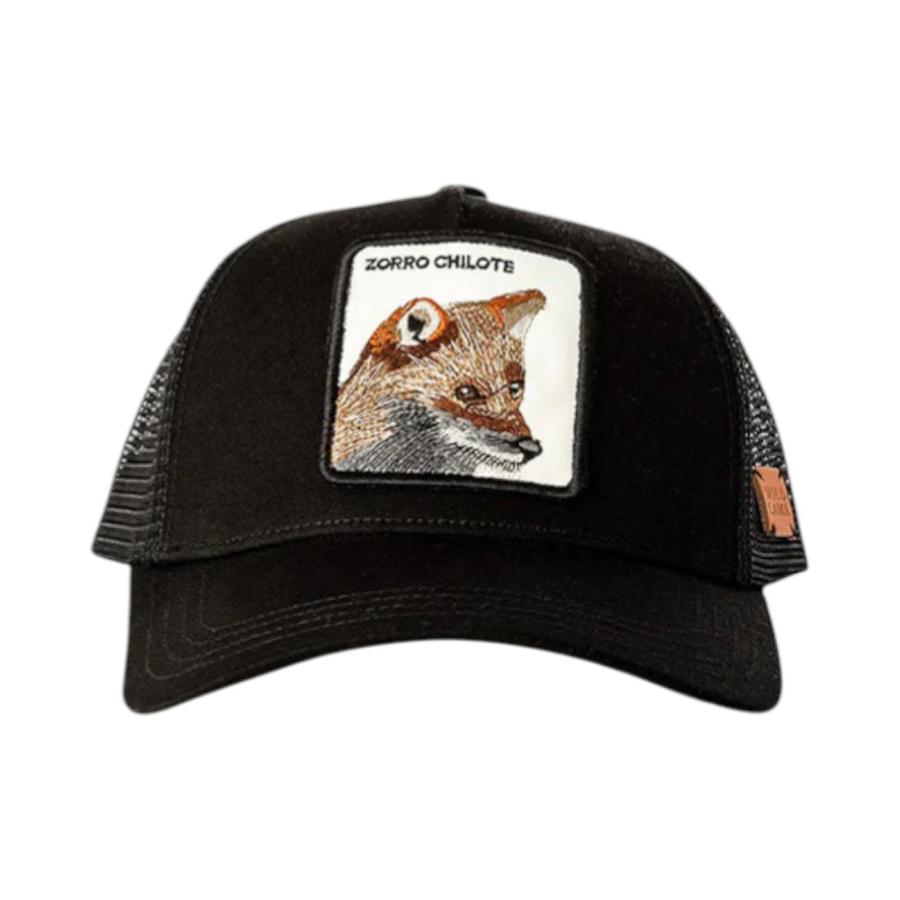 Jockey Unisex Wild Lama Zorro Chilote Negro