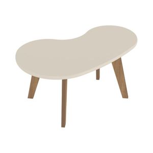 Mesa De Centro Baum Orgánica Off White