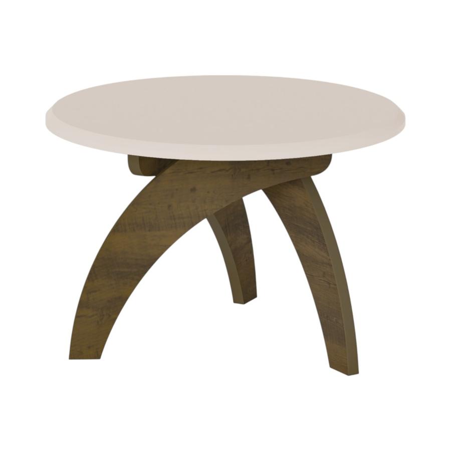 Mesa Centro Jade Pino/Blanco