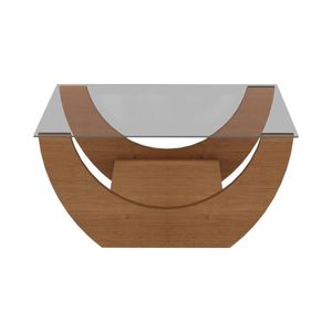 Mesa De Centro Baum Onda Café Cerezo