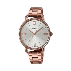 Reloj Casio Mujer LTP-E414R-7ADF Rosado Metálico