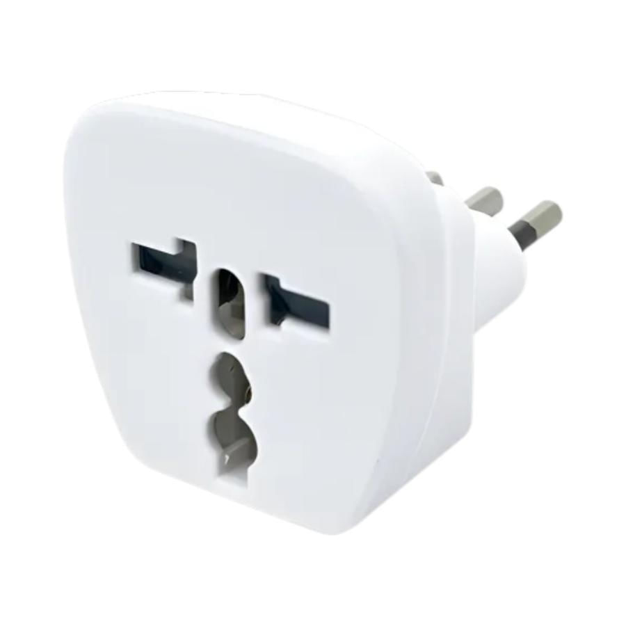 Adaptador Universal Kersting 10A 250V Tipo C/L Blanco