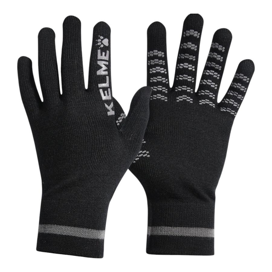 Guantes Entrenamiento Fútbol Unisex Kelme Negro