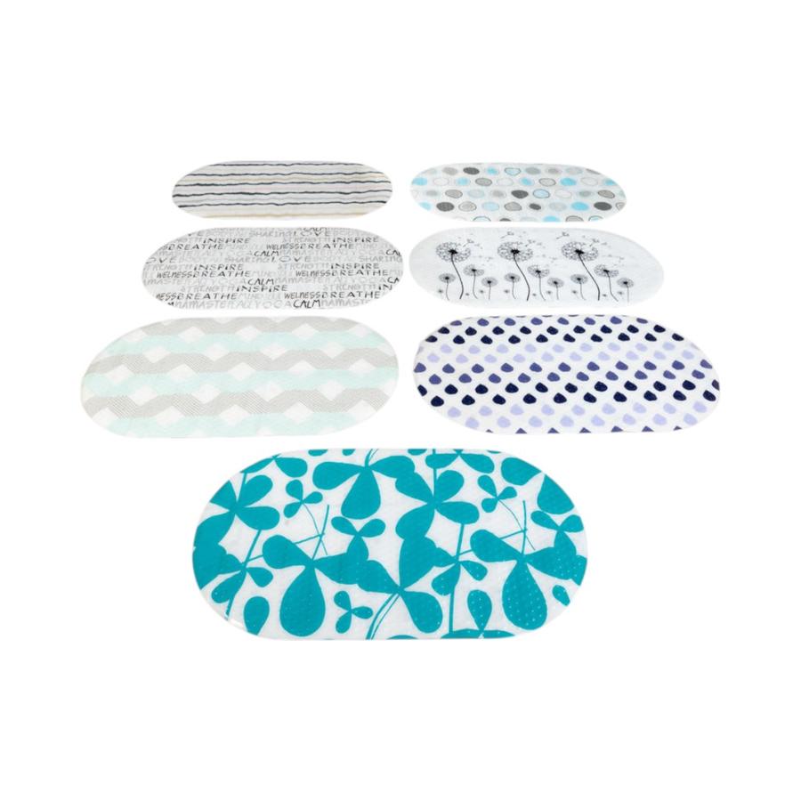 Piso de Ducha Ovalado Doral Estampado