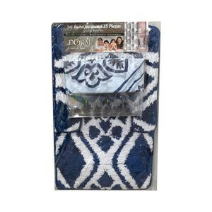 Set de Baño Microfibra Doral Jacquard De15 Piezas