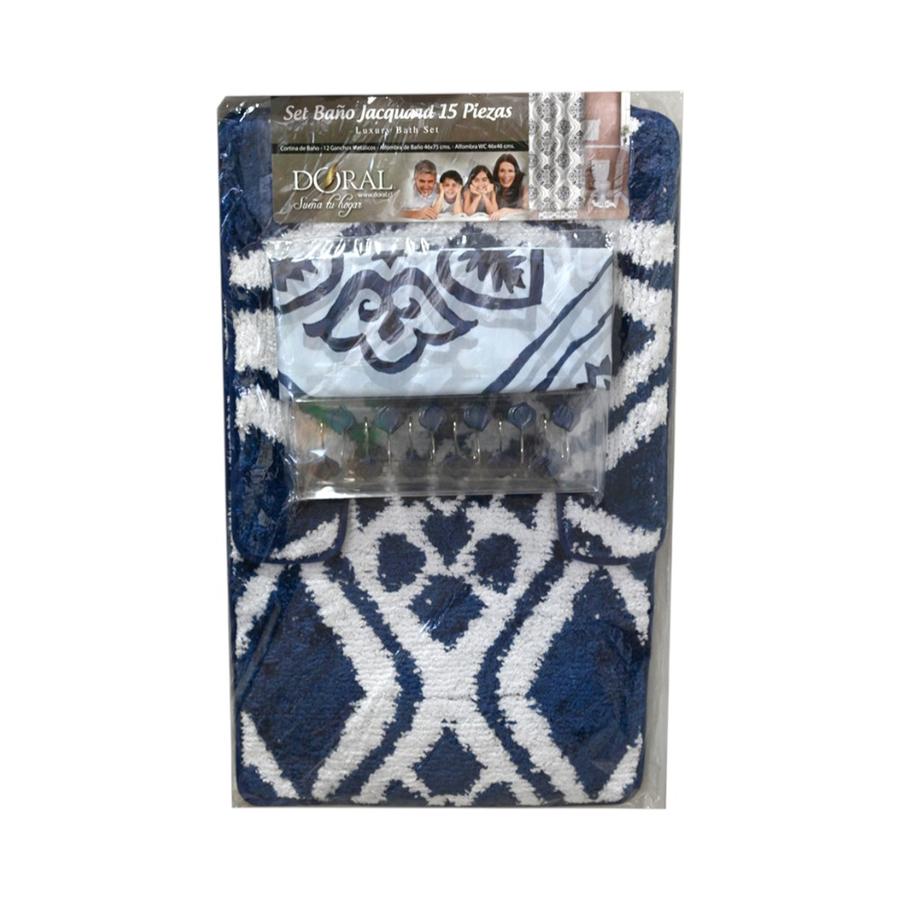 Set de Baño Microfibra Doral Jacquard De15 Piezas