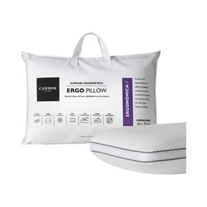 Almohada Cannon Viscoelastica Ergo 50x70 Cm Blanco