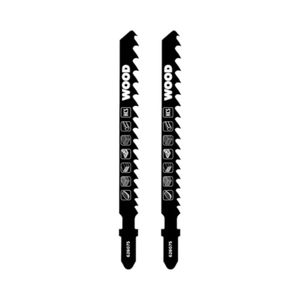 2 Hojas de Calar Madera 75 mm KWB 49626075 Corte Medio en T